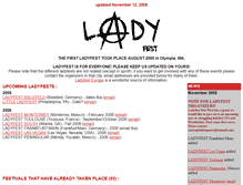 Tablet Screenshot of ladyfest.org